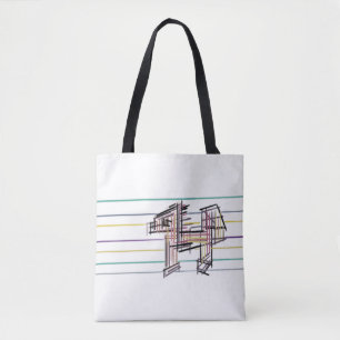 Tote Bag Joie d'été loup