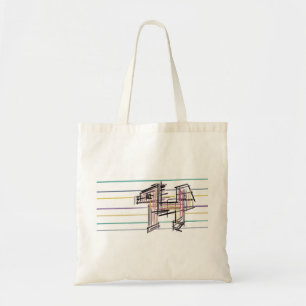 Tote Bag Joie d'été loup
