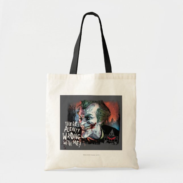 Tote Bag Joker - Il y a beaucoup de mal avec moi! (Devant)