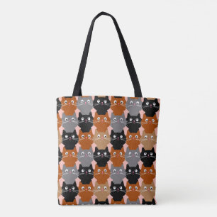 Tote Bag Joli Amoureux des chats Feline Kittens