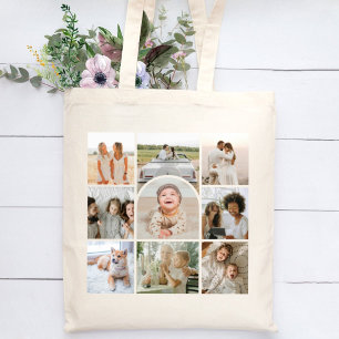 Tote Bag Joli Arche de Collage Multi Photo 9