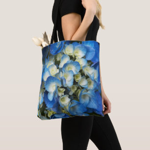 Tote Bag Joli bleu Hydrangea Floral
