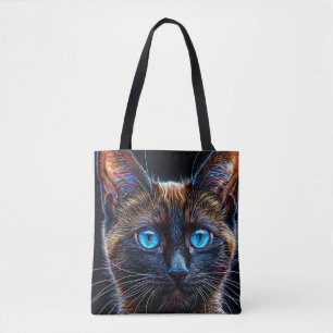 Tote Bag Joli chat siamois
