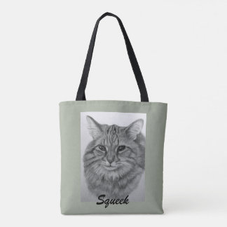 Tote Bag Joli chat Squeek