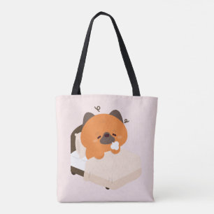 Tote Bag Joli chiot berger allemand fatigué