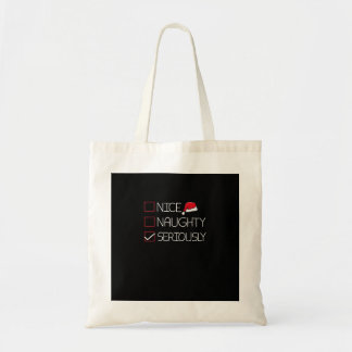 Tote Bag Joli Coquin Sérieusement Noël Style Moderne