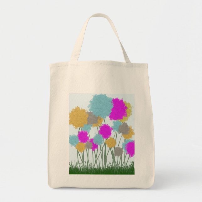 Tote Bag Joli Fleur sauvage (Devant)