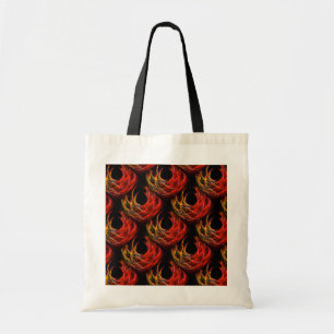 Tote Bag Joli motif d'art abstrait bohème élégant moderne #
