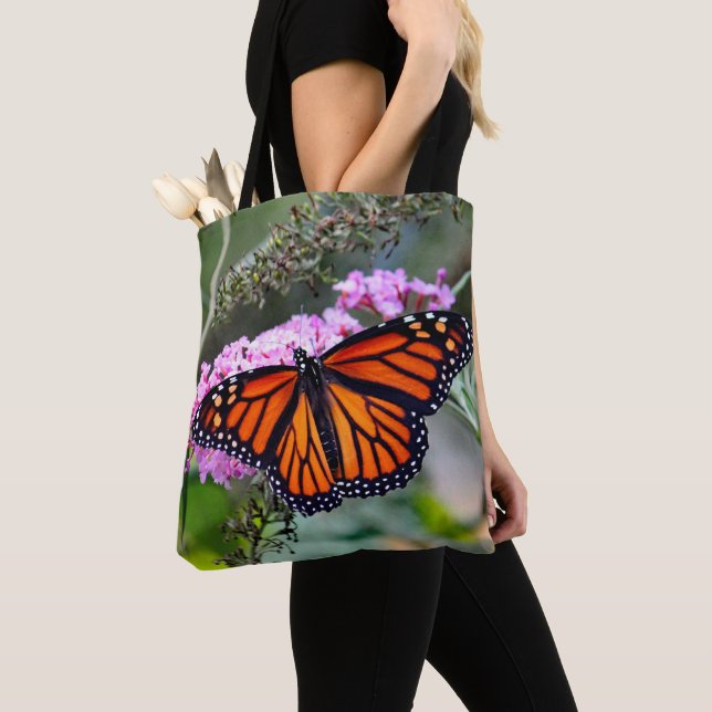 Tote Bag Joli papillon Monarque Photo (De près)