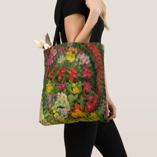 Tote Bag Joli Primroses du Soir..... (De près)