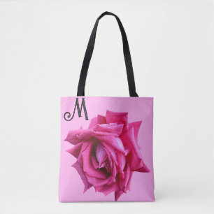 Tote Bag Joli rose rose floral boho mode girly