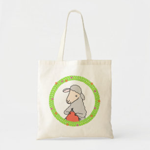 Tote Bag Joli tricot Mouton Joyeux Mouton cadeau tricot She