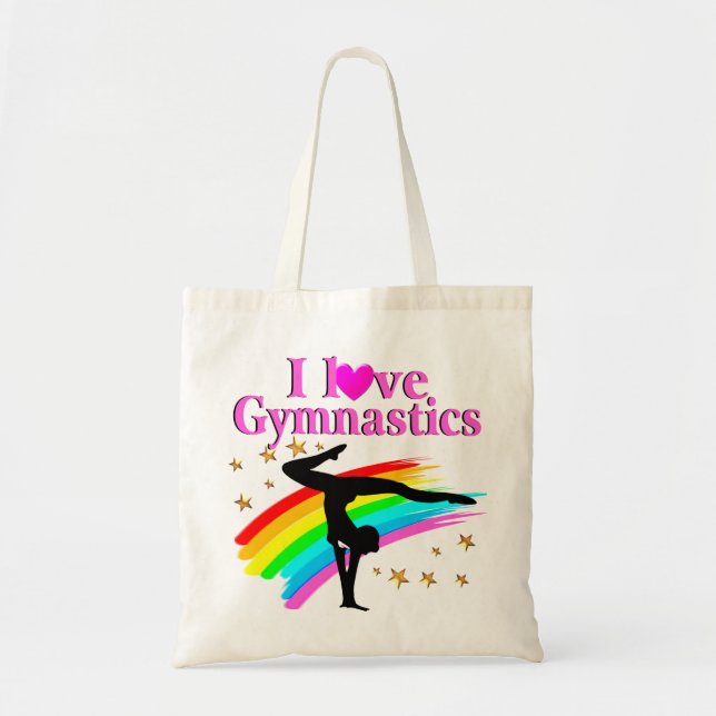 TOTE BAG JOLIE CHAMPION DE GYMNASTICS DE RAINBOUR (Devant)