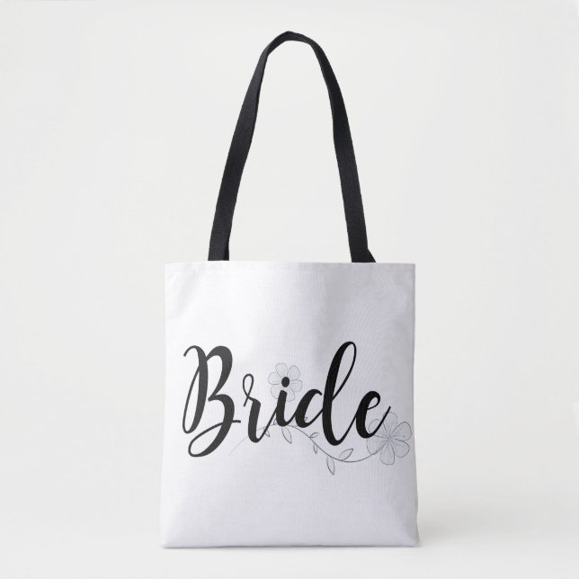 Tote Bag Jolie coutume de jeune mariée (Devant)