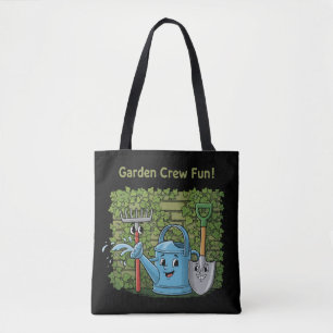 Tote Bag Jolie Équipe de Jardin Amusant ! Outils de Jardina