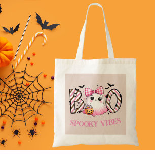 Tote Bag Jolie Fantôme Enfants Halloween