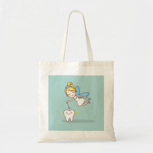 Tote Bag Jolie fée de dent animée