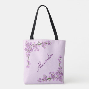 Tote Bag Jolie floraison de cerisiers roses