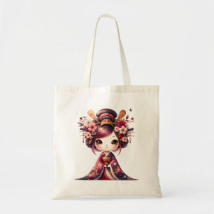 Tote Bag Jolie geisha japonaise