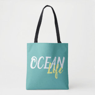 Tote Bag jolie vie marine OCÉAN