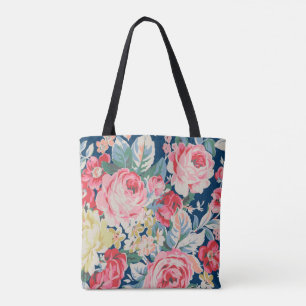 Tote Bag Jolies Adorables Fleurs Modernes en Fleurs