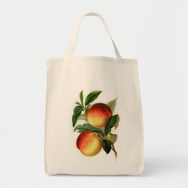 Tote Bag Jolies pêches (Devant)