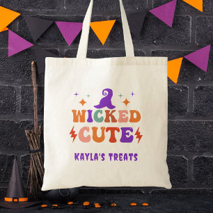 Tote Bag Jolies Sorcières Halloween Filles Enfants Trick or