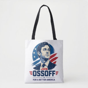 Tote Bag Jon Ossoff Pour une Amérique meilleure Politiq