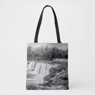 Tote Bag Joplin Grand Falls Aperçu Niveaux de gris