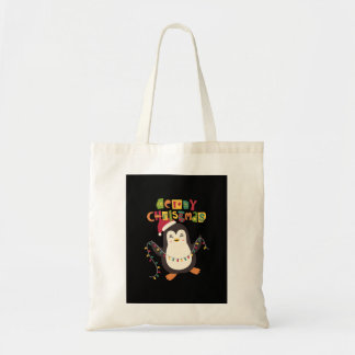 Tote Bag Jote Penguin Noël Fourre-tout