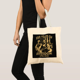 Tote Bag Jouer de la guitare 4 juillet 250e anniversaire