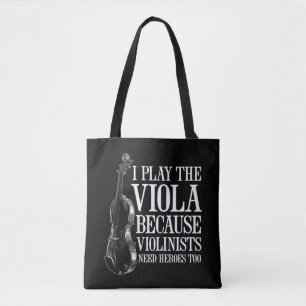 Tote Bag Joueur amusant de Viola parce que les violonistes 