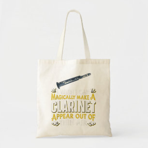 Tote Bag Joueur Clarinet - Magic Magic Woodwind Instrumen