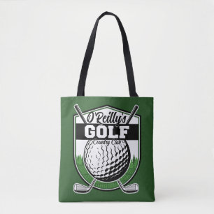 Tote Bag Joueur de golf Pro Golf Country Club