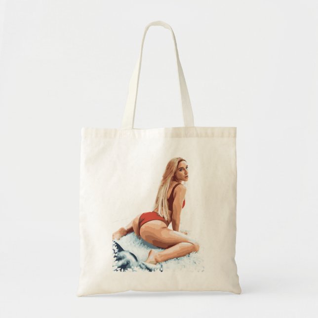 Tote Bag Jour Cadeaux Mens Funny Abella Danger Poster Mia K (Devant)
