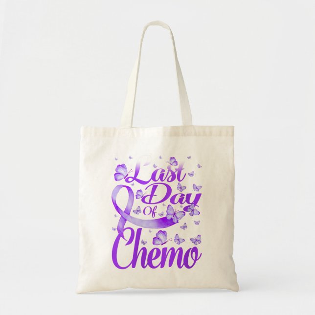 Tote Bag Jour Dernier de la Lymphome Award de Chemo Hodgkin (Devant)