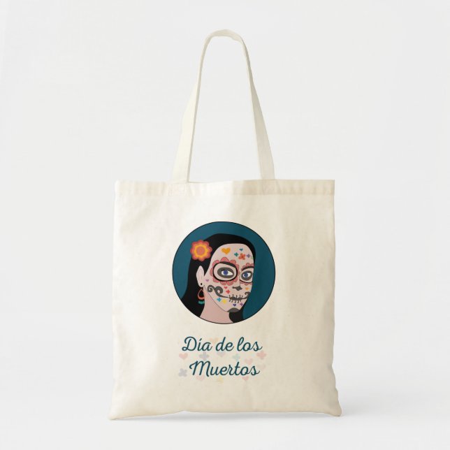 Tote Bag Jour des morts de Día de Los Muertos (Devant)