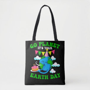 Tote Bag jour des terres Anniversaire Secourt mondiale Envi