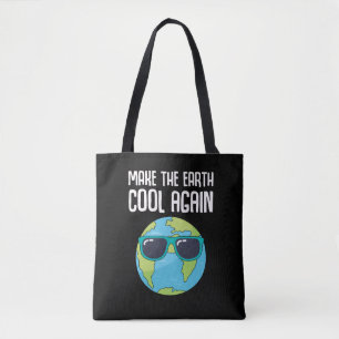 Tote Bag Jour des terres cool Planète Économiser l'enviro