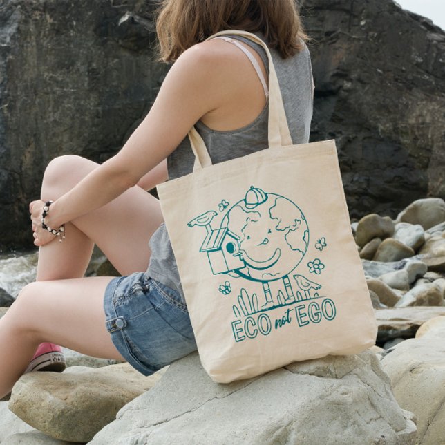 Tote Bag Jour des terres écologique (Créateur téléchargé)