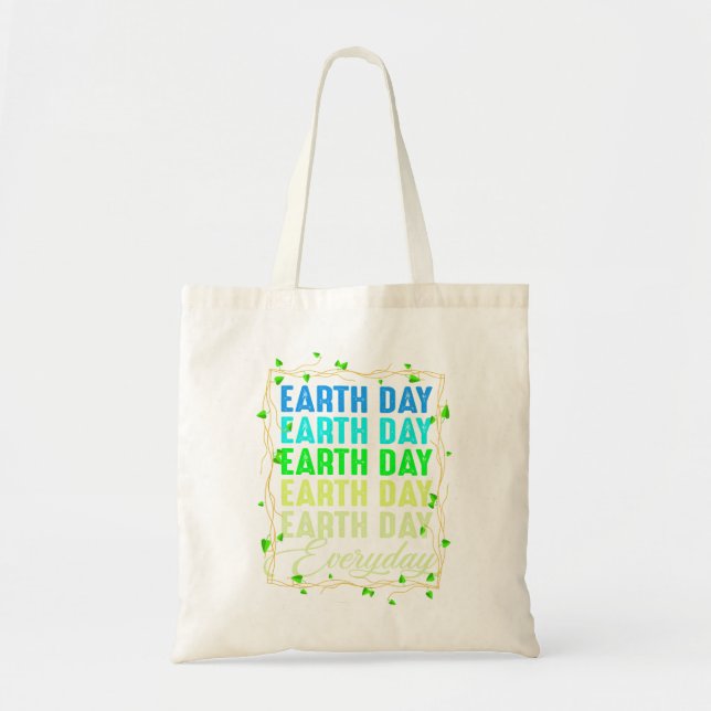 Tote Bag Jour des terres Jour des terres quotidien (Devant)