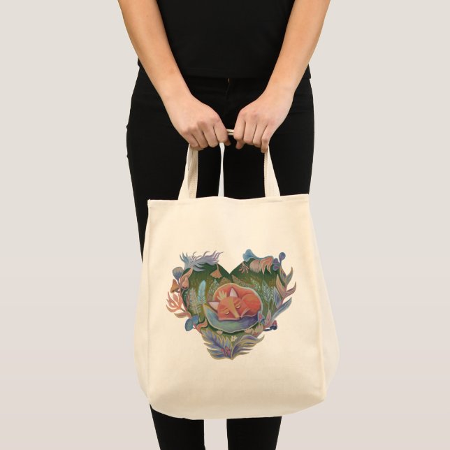 Tote Bag jour des terres renard (Devant (produit))
