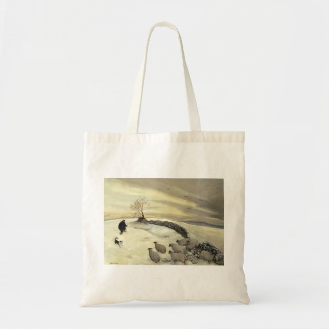 Tote Bag Jour d'hiver morne (Devant)
