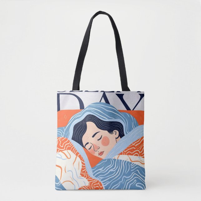 Tote Bag Jour du sommeil (Devant)