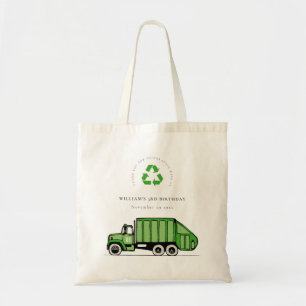 Tote Bag Jour vert mignon Garbage Truck Enfants N'importe q