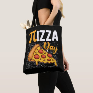 Tote Bag Journée de Pi Pizza Amoureux des Mathématiques
