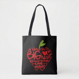 Tote Bag Journée des enseignants Journée d'appréciation Pom