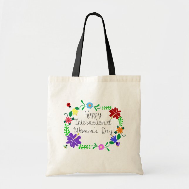 Tote Bag Journée internationale de la femme 2021 (Devant)