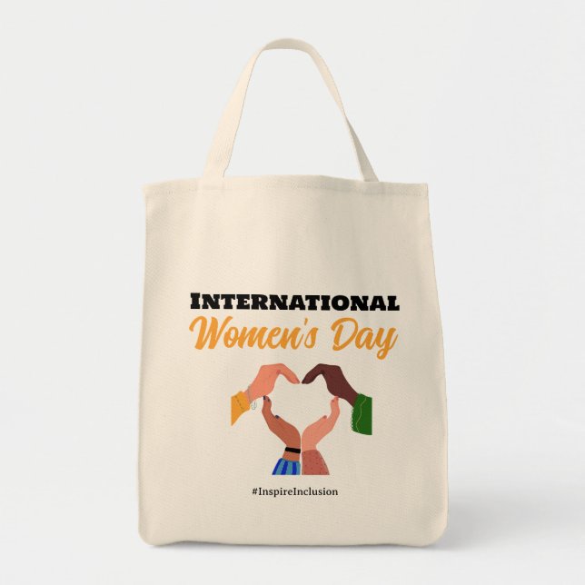 Tote Bag Journée internationale de la femme 2025 inclusion  (Devant)