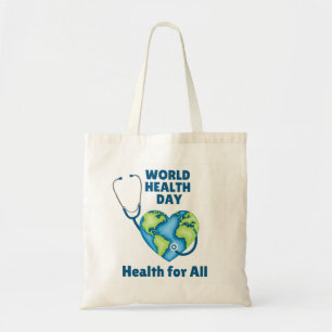 Tote Bag Journée mondiale de la santé Santé pour tous